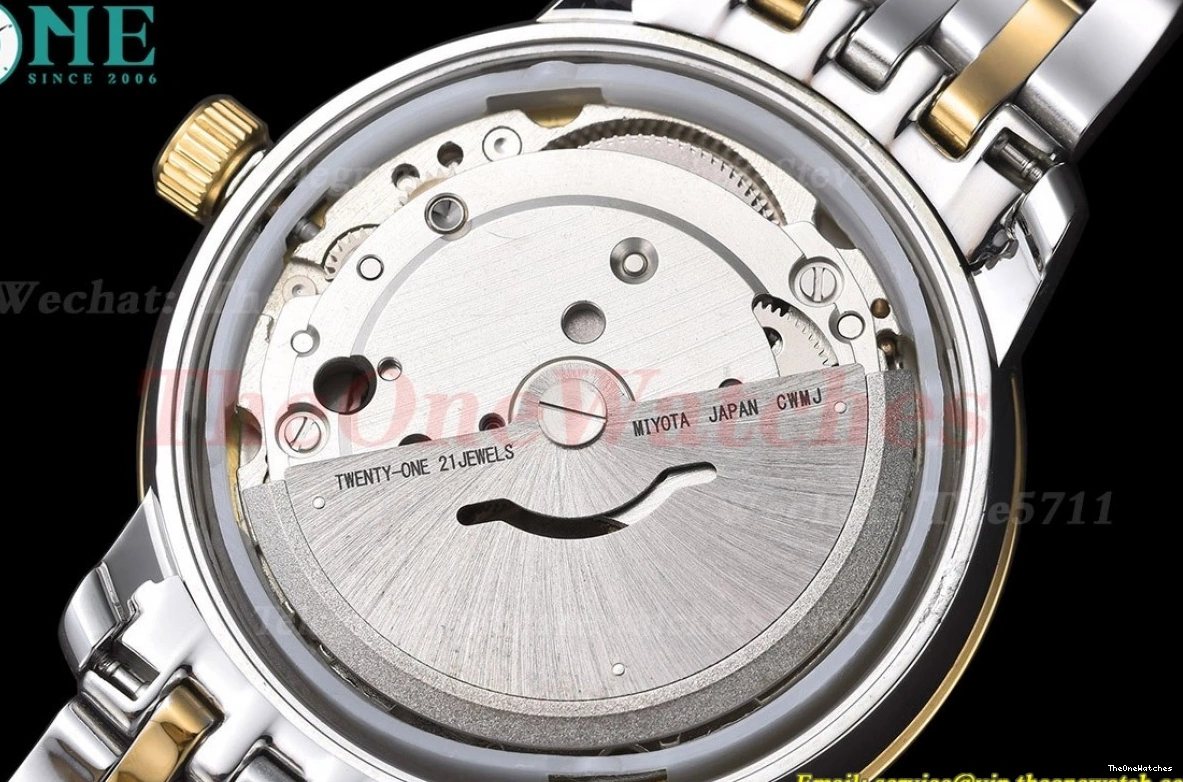 GDF Dial Ville Prestige MY8215 SS Gold Ladies 32.7mm YG De 0331